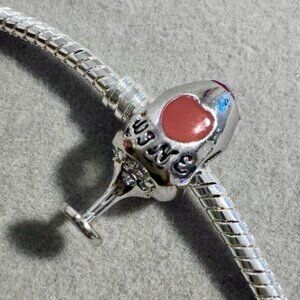 Red Wine Glass Charm fits PANDORA‎